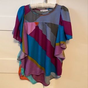 Anthropologie Pull Over Blouse